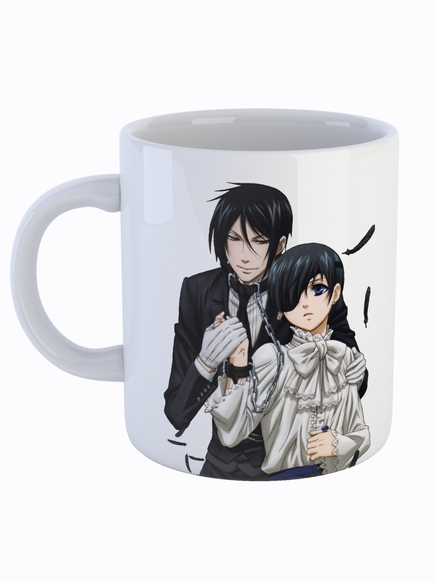 фото Кружка сувенирshop аниме "тёмный дворецкий / black butler" 330 мл cu-antd1-w/s