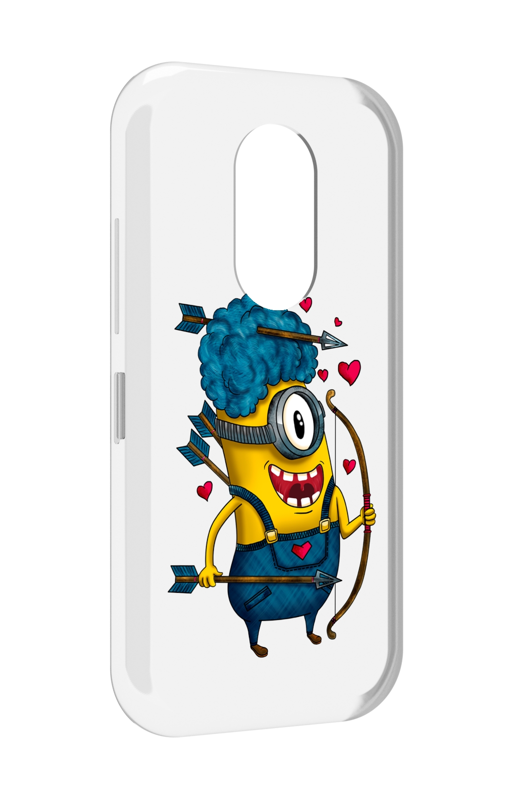 

Чехол MyPads Миньон купидон для Doogee S61 / S61 Pro, Прозрачный, Tocco