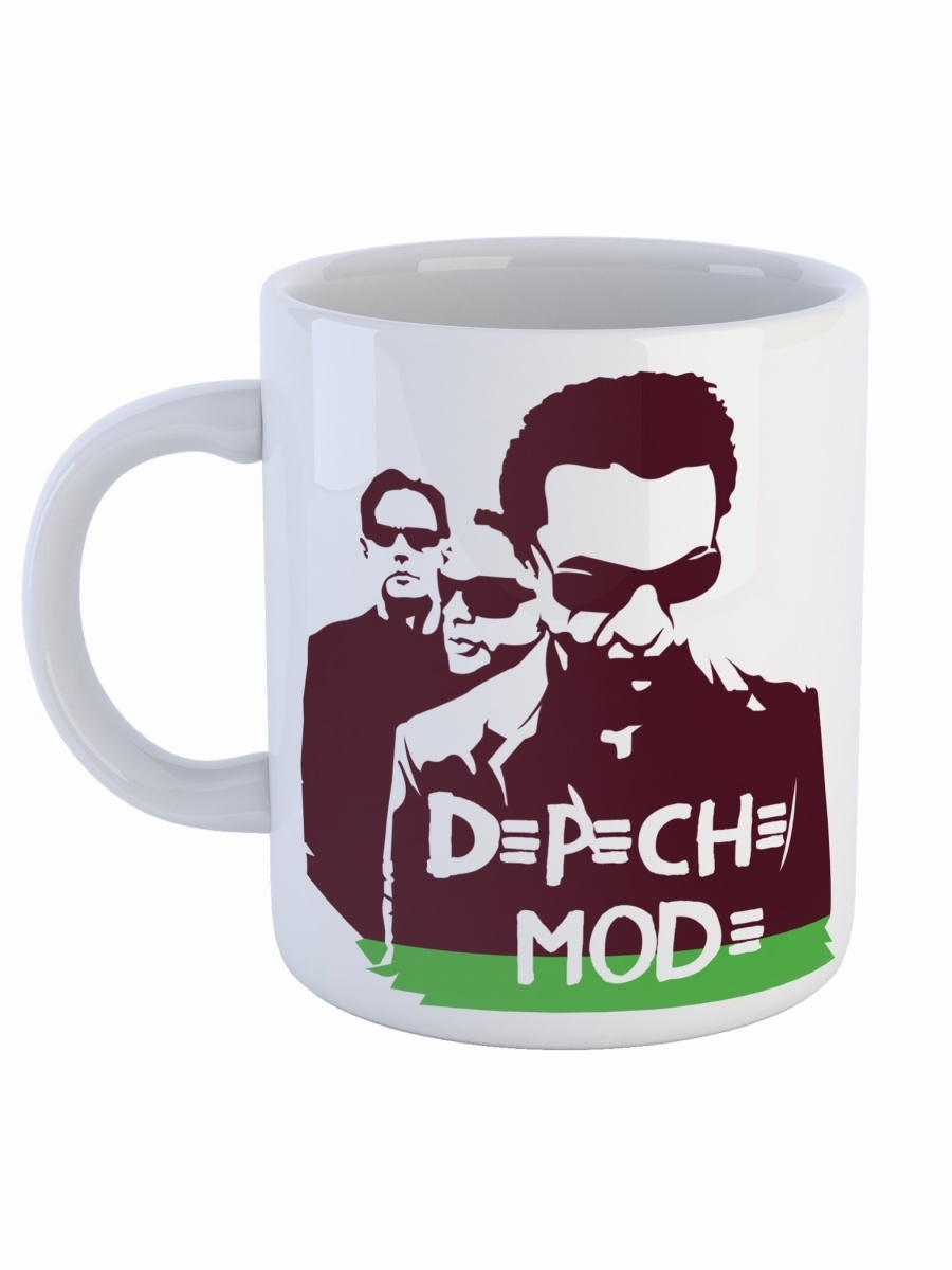 фото Кружка сувенирshop музыкальная рок-группа "depeche mode" 330 мл cu-mgdm1-w/s