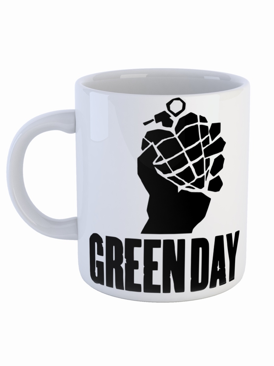 фото Кружка сувенирshop музыкальная рок-группа "green day / грин дэй" 330 мл cu-mggd1-w/s