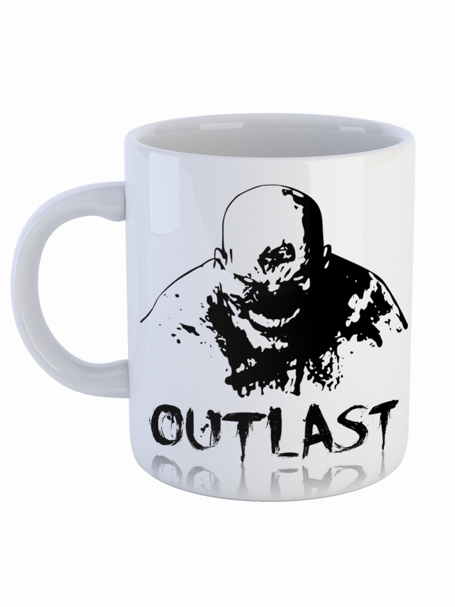 фото Кружка сувенирshop компьютерная игра "outlast / аутласт" 330 мл cu-gmout1-w/s