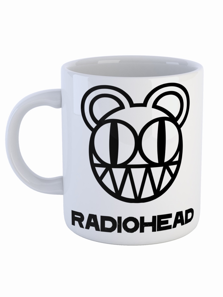 фото Кружка сувенирshop музыкальная рок-группа "radiohead / радиохед" 330 мл cu-mgrh1-w/s