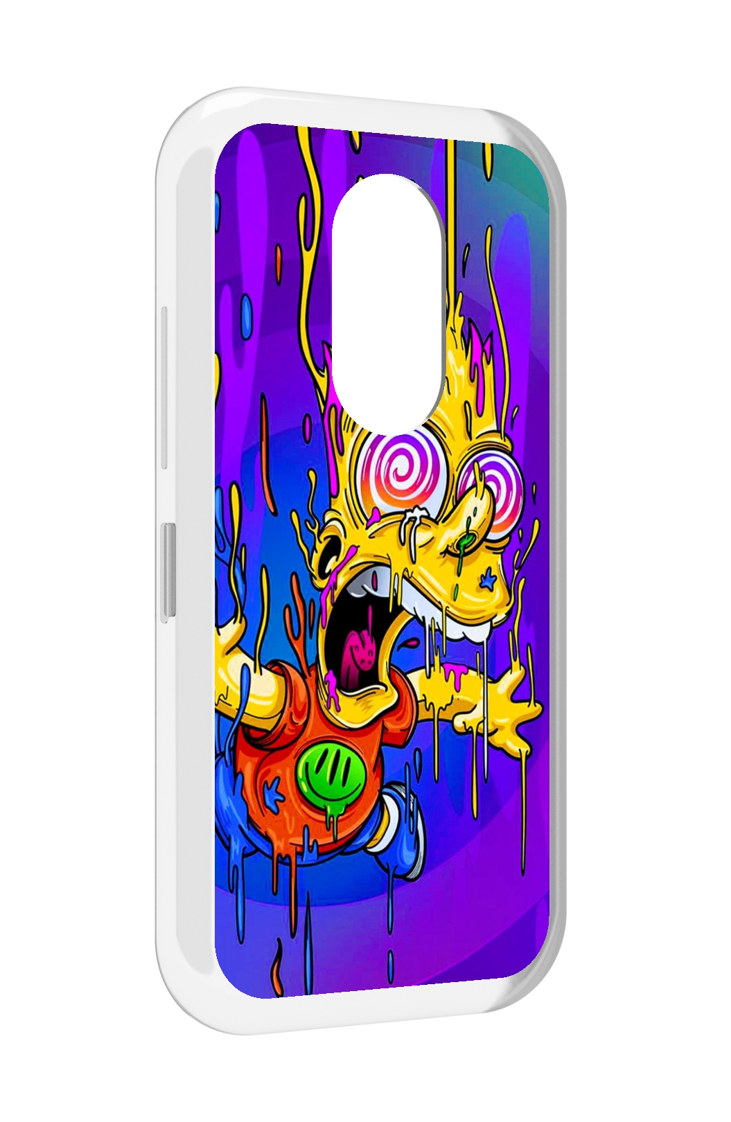 

Чехол MyPads Барт-арт-стрит для Doogee S61 / S61 Pro, Прозрачный, Tocco