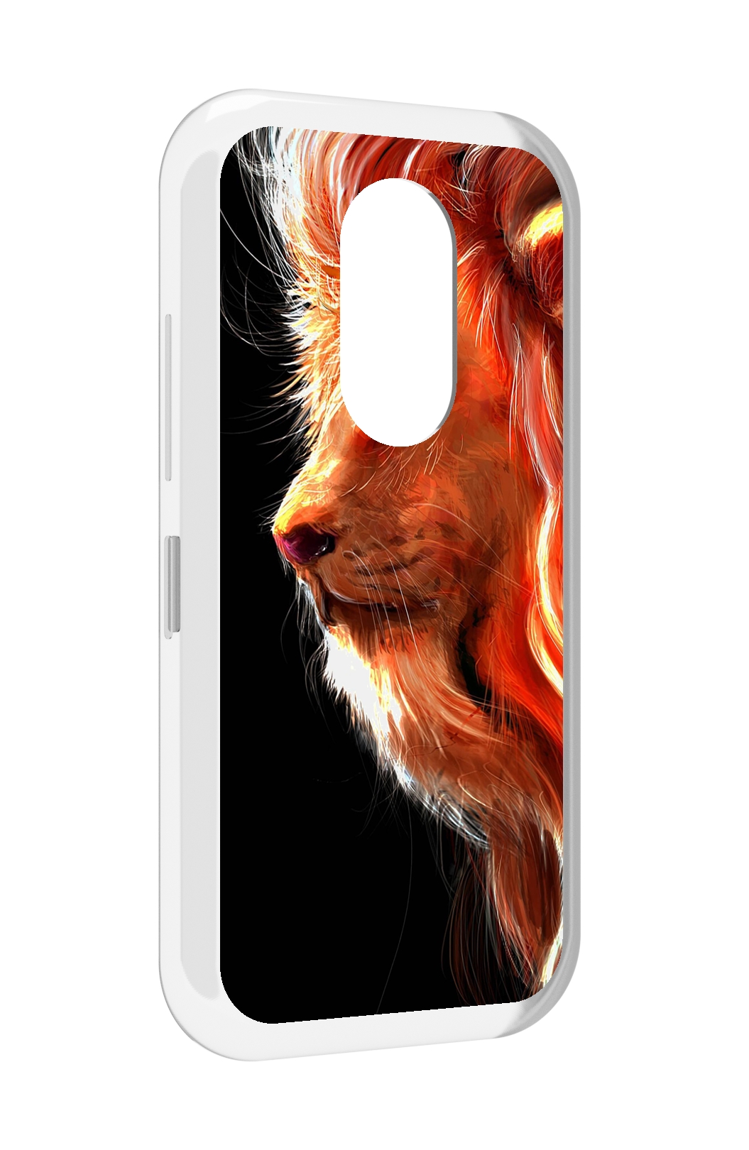 

Чехол MyPads Арт-рисунок-льва мужской для Doogee S61 / S61 Pro, Прозрачный, Tocco