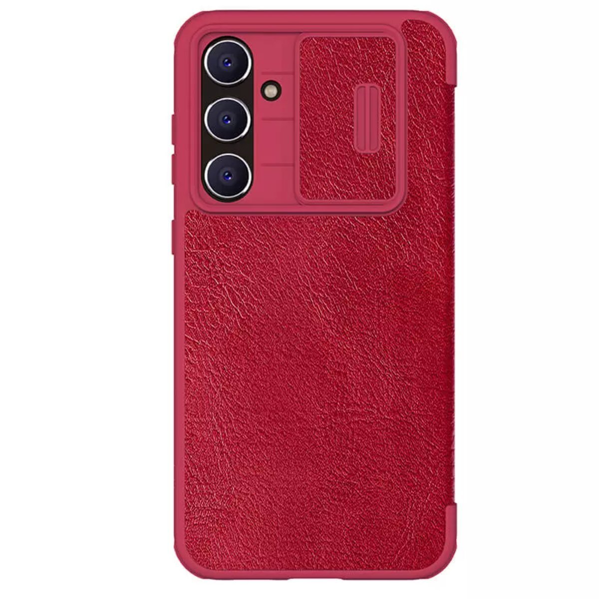 

Кожаный чехол-книжка Nillkin Leather Qin Pro для Samsung Galaxy S23 FE, красный, Leather Qin Pro