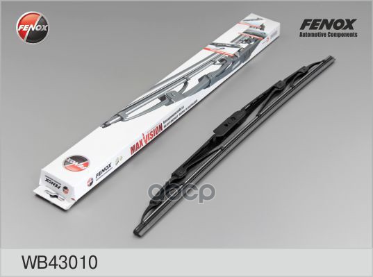 

Щетка Стеклоочист.(Крюк Каркас.Щетка) FENOX арт. wb43010, WB43010