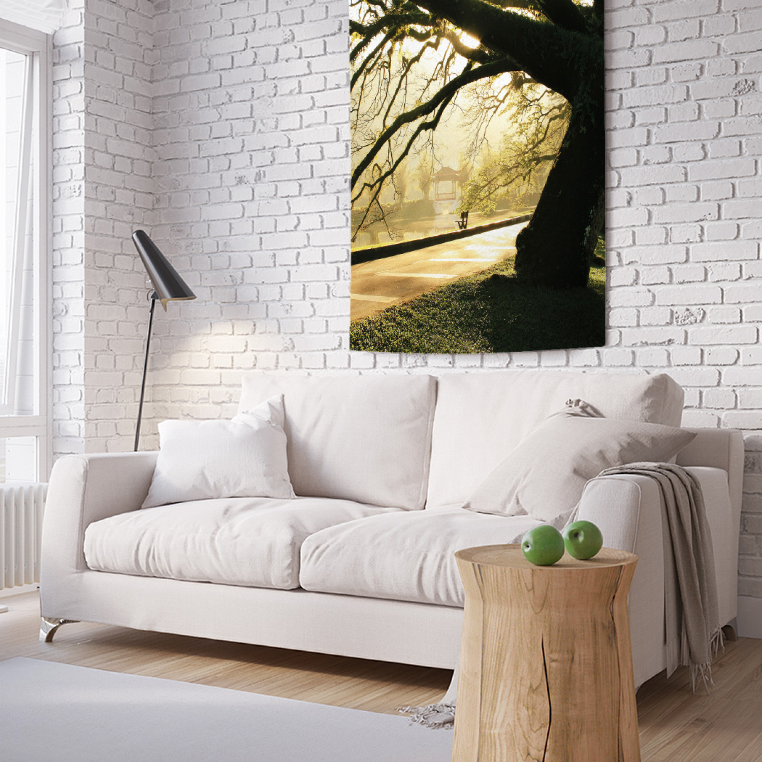 

Вертикальное фотопанно на стену JoyArty Вековые деревья в парке 100x150 см, Вековые деревья в парке