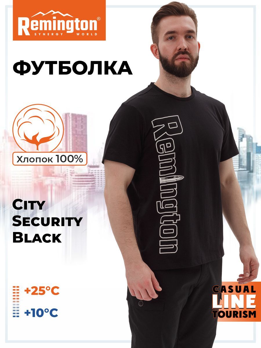 

Футболка мужская Remington UM1319 черная XL, Черный, UM1319