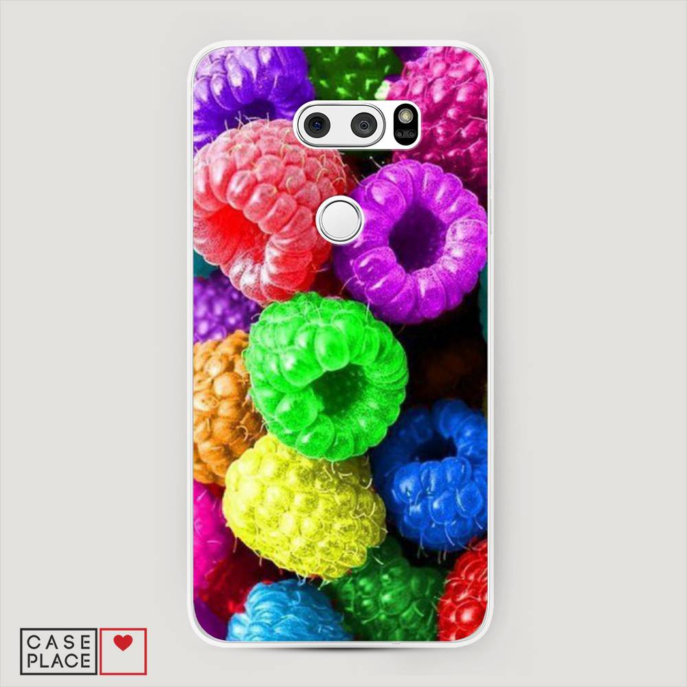 

Чехол Awog "Разноцветная малина" для LG V35 ThinQ, 83650-10