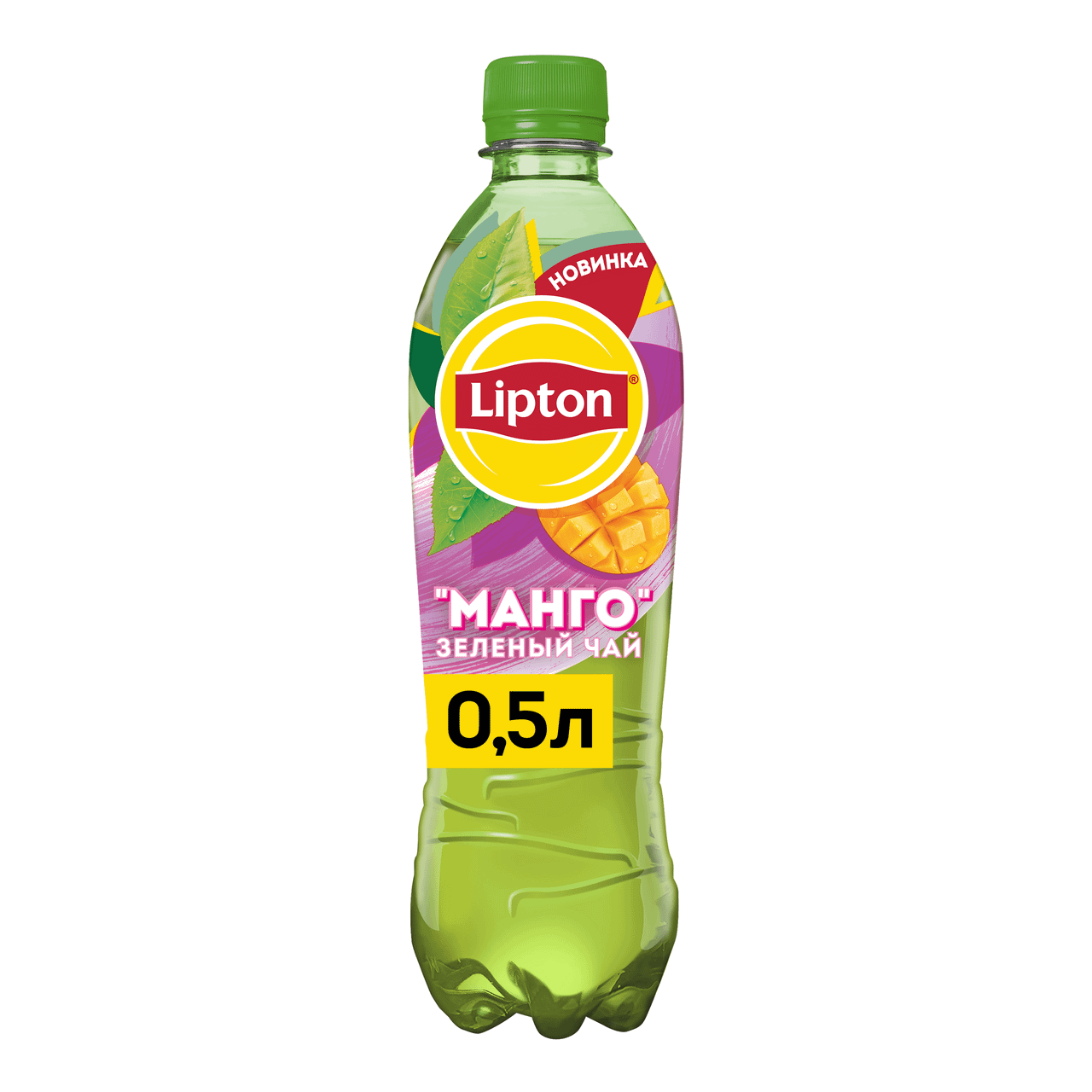 Холодный чай Lipton зеленый с манго 500 мл