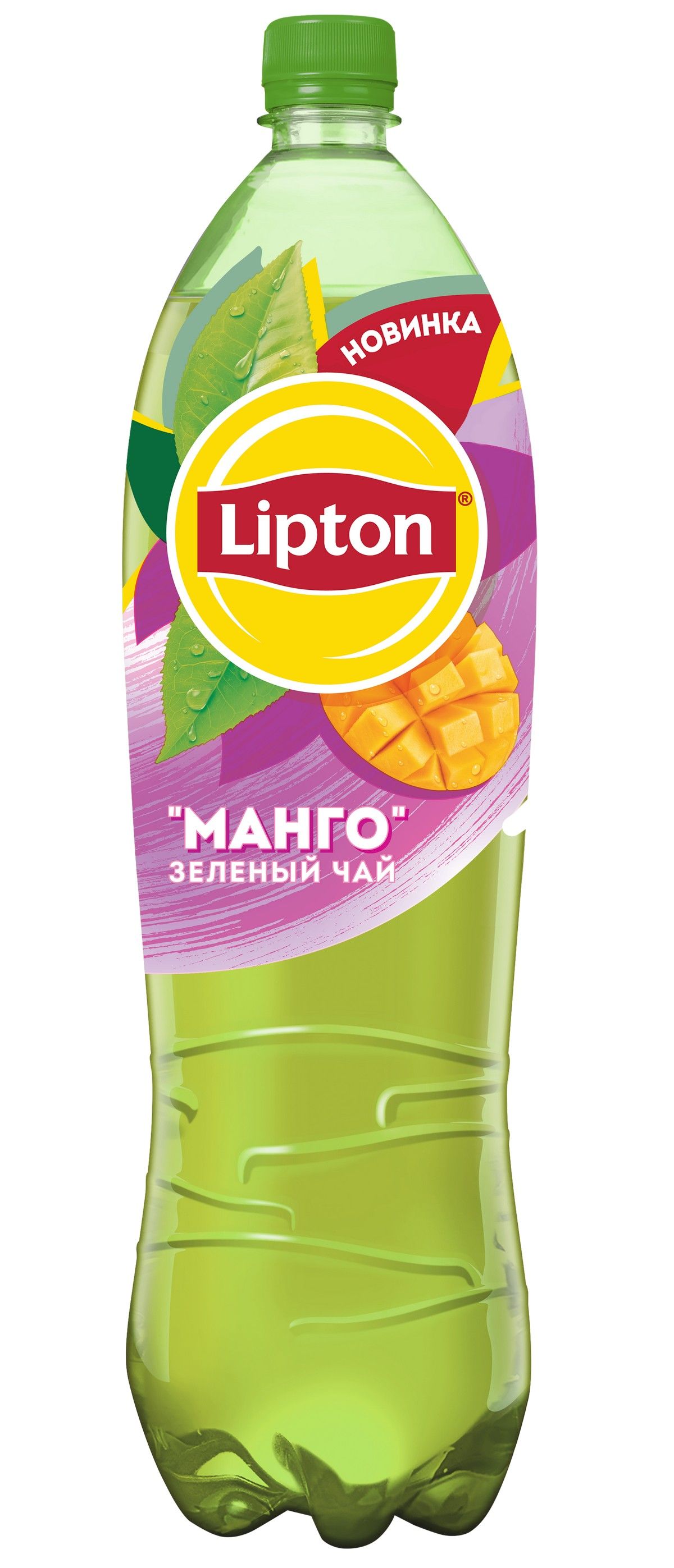 Холодный чай Lipton зеленый с манго 500 мл