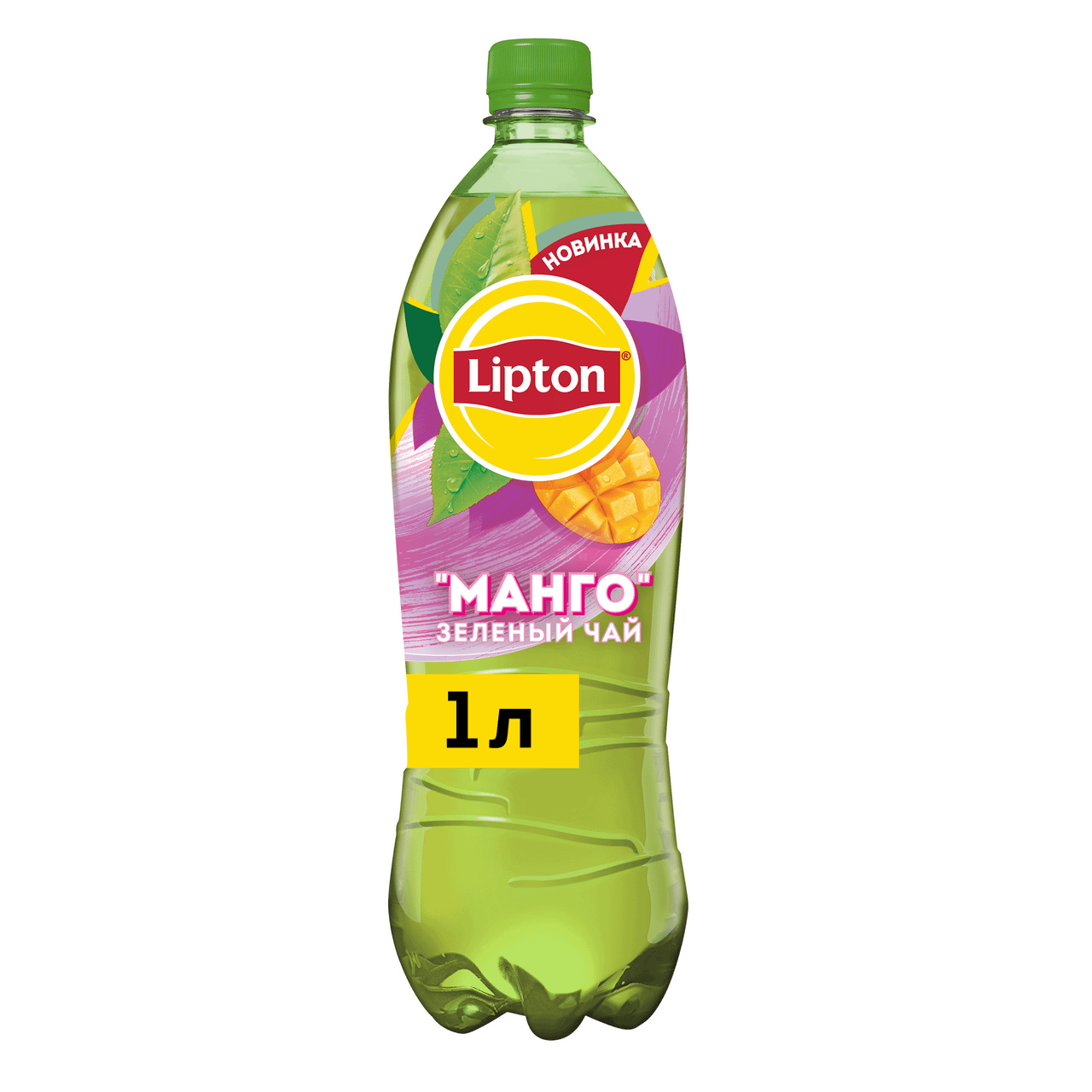 Холодный чай Lipton зеленый с манго 1 л