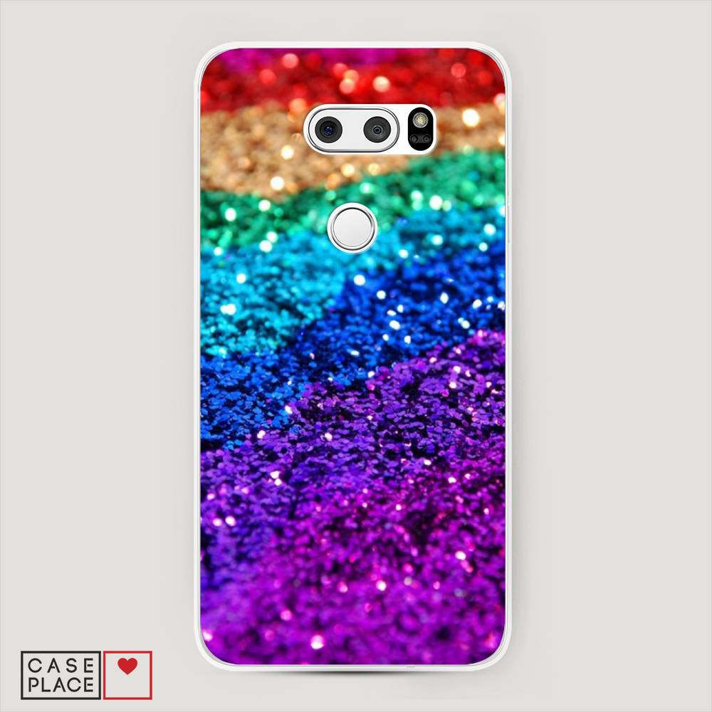 

Чехол Awog "Блестящая радуга рисунок" для LG V35 ThinQ, 83650-3