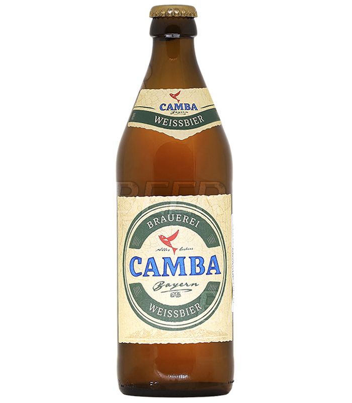 

Пиво Camba Weissbier светлое нефильтрованное непастеризованное 500 мл