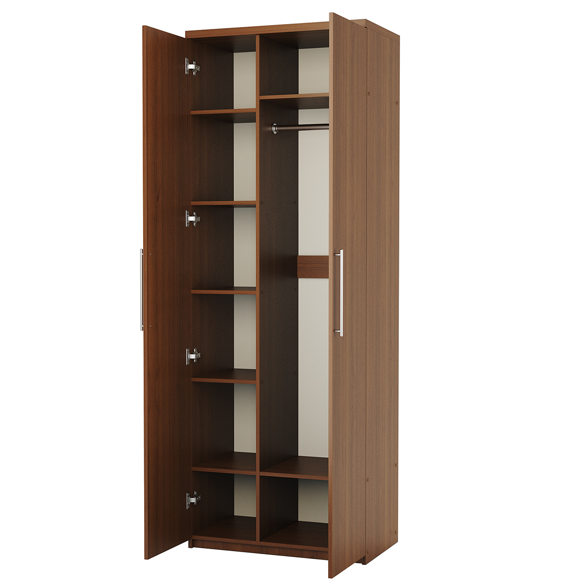 Шкаф комбинированный Шарм-Дизайн Мелодия МК-22 90х60 орех