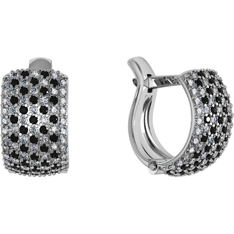 

Серьги из серебра с swarovski ПРИВОЛЖСКИЙ ЮВЕЛИР 393653-FA11NK73, 393653-FA11NK73