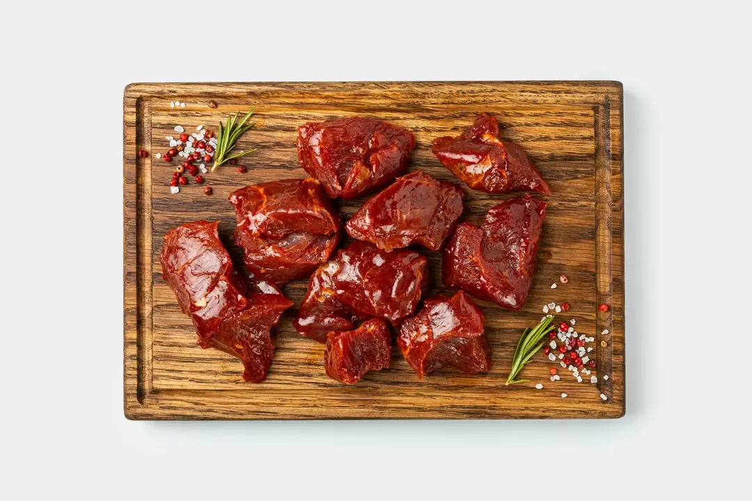 

Шашлык из говядины ВкусВилл Кавказский охлажденный+- 1,1 кг