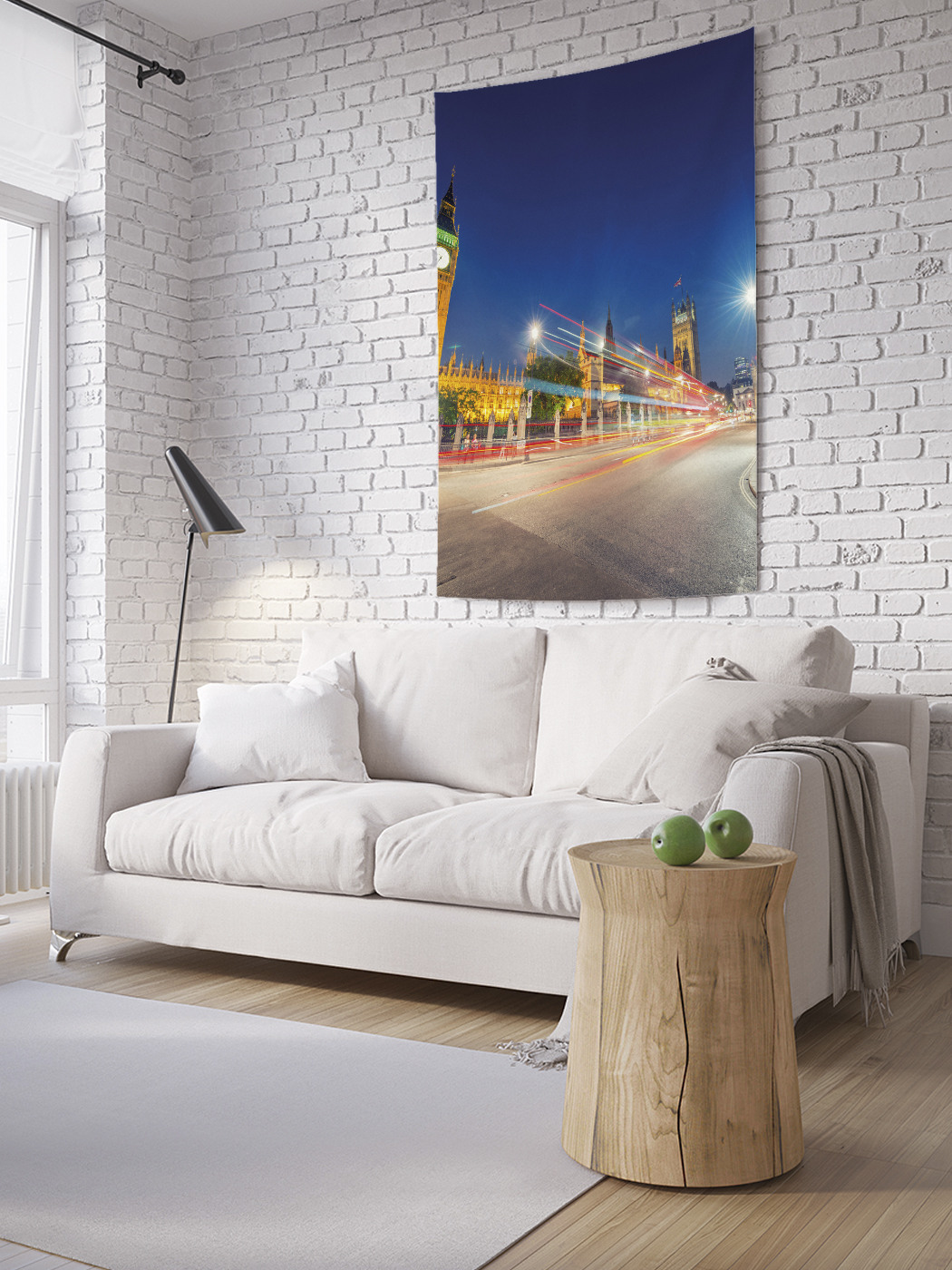 

Вертикальное фотопанно на стену JoyArty Ночной Лондон 100x150 см, Ночной Лондон