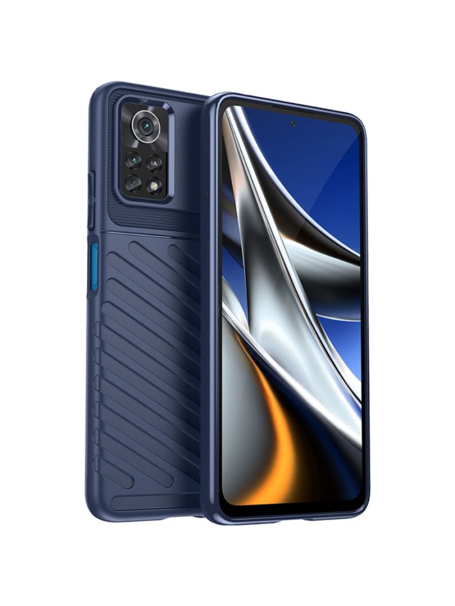

Brodef Thunder Противоударный чехол для Poco X4 Pro 5G Черный