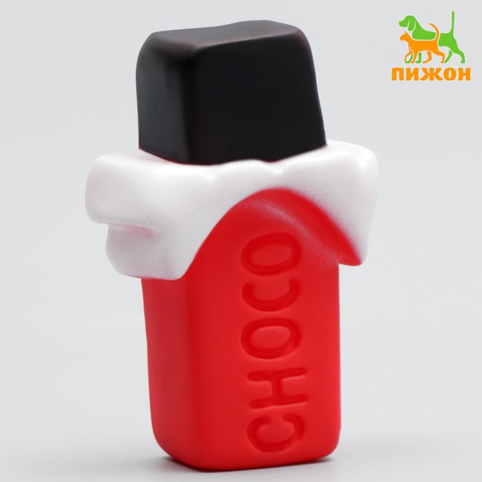 

Игрушка пищащая "Choco" для собак, 8 x 5 см, микс цветов