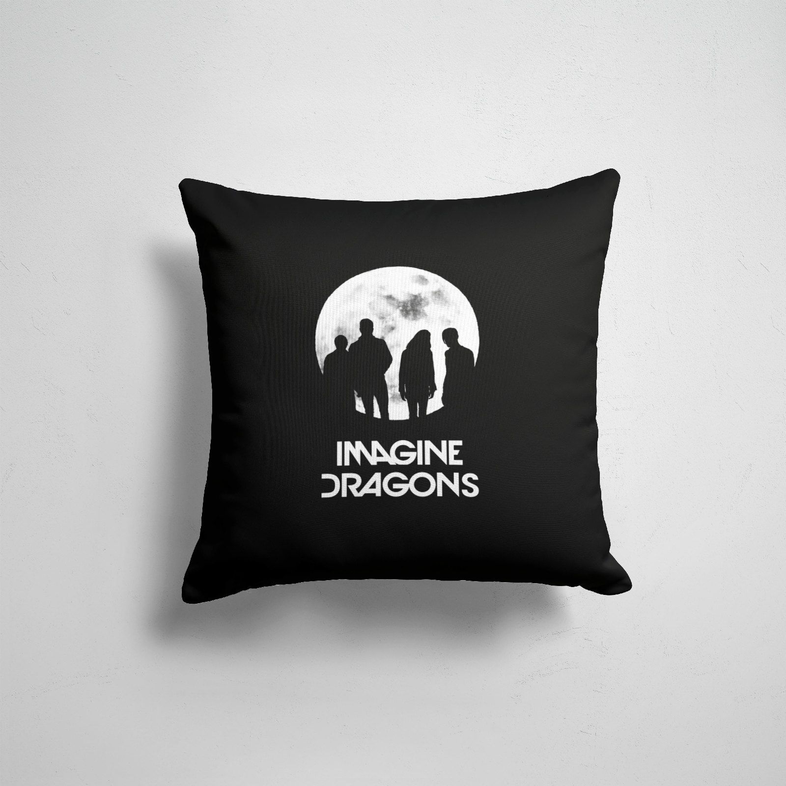 

Подушка декоративная 45х45см Рок Imagine Dragons Imagine Dragons, Разноцветный
