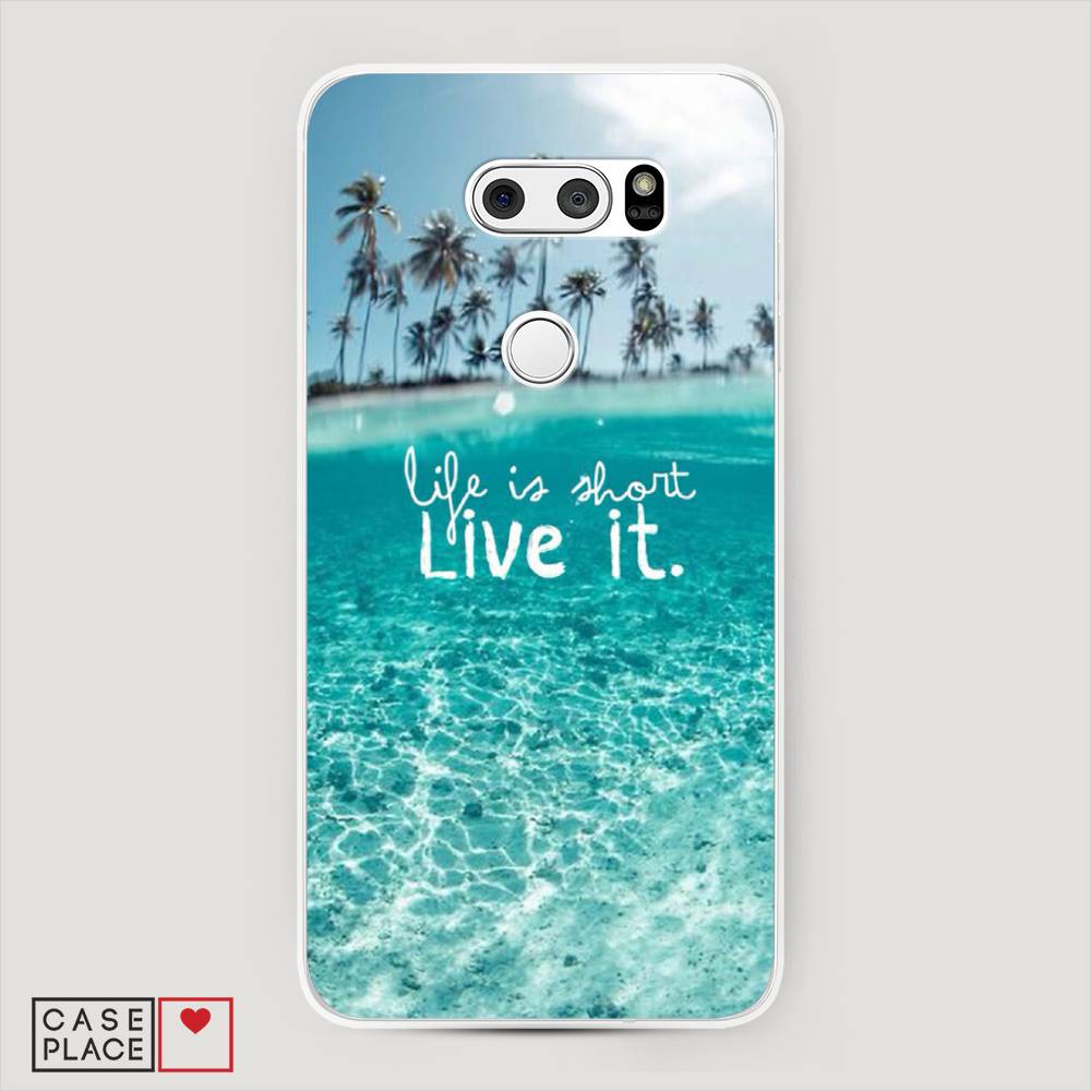 фото Чехол awog "live it" для lg v35 thinq