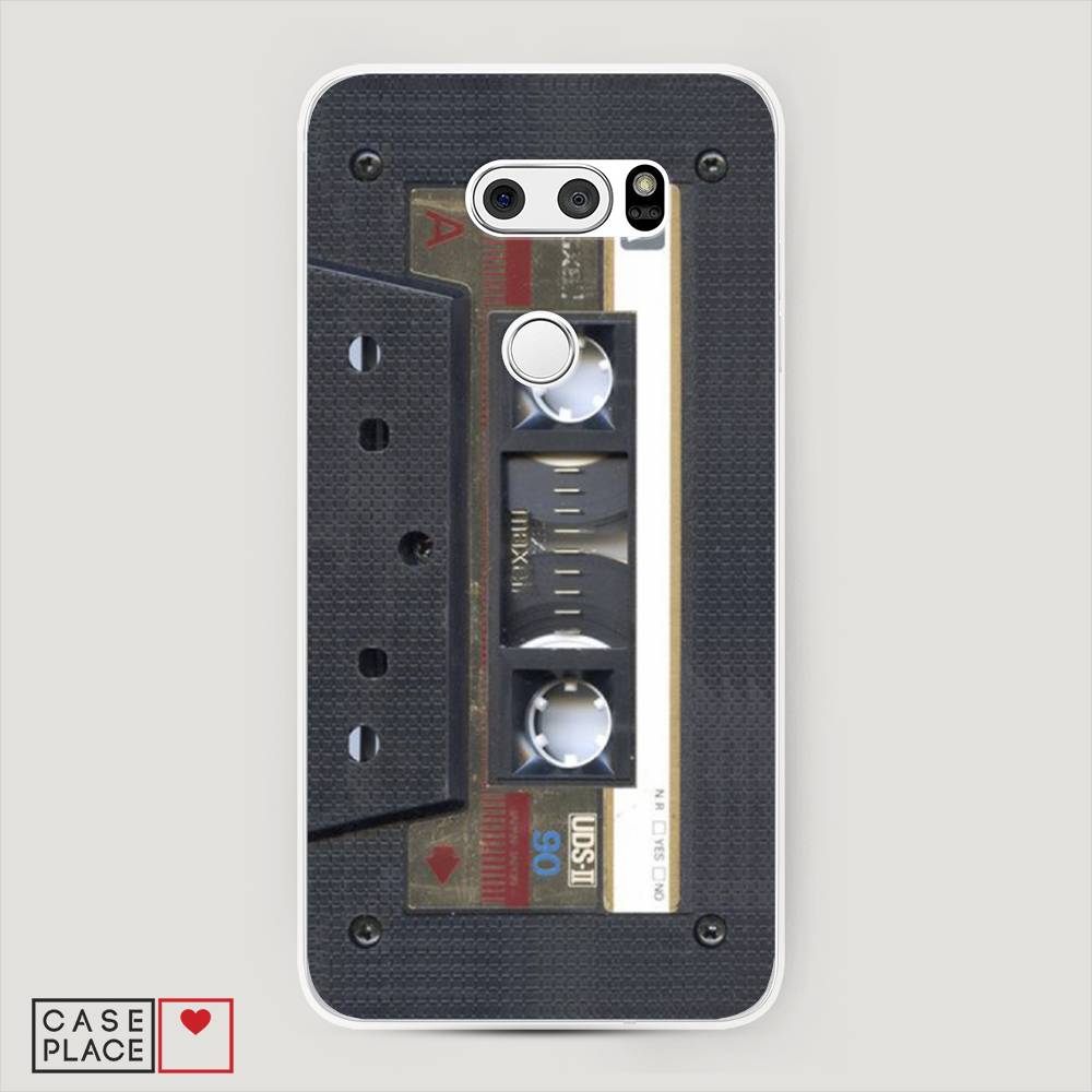 

Чехол Awog на LG V35 ThinQ "Пленочная кассета", Серый;белый, 83650-9