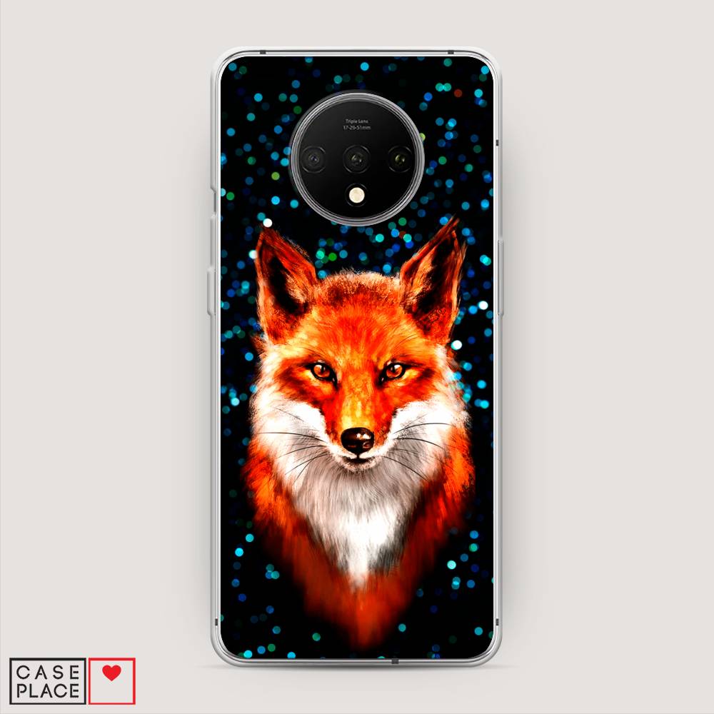 

Чехол Awog на OnePlus 7T / ВанПлас 7T "Волшебная лиса", Оранжевый;черный;белый, 150950-1
