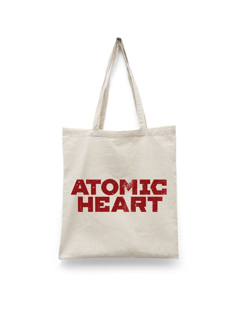 

Шоппер унисекс Каждому Своё Atomic heart/Атомное сердце GMAT6, белый, Atomic heart/Атомное сердце GMAT6