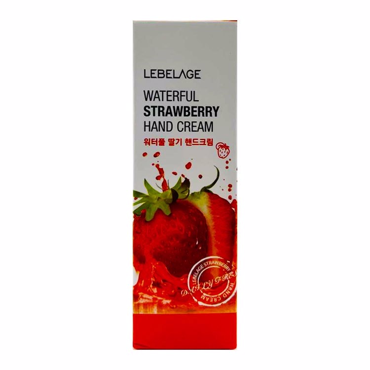 LEBELAGE Крем для рук с экстрактом клубники LEBELAGE WATERFUL STRAWBERRY HAND CREAM 100 мл