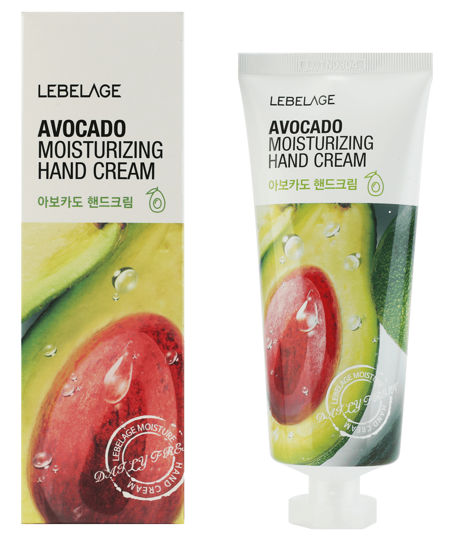 LEBELAGE Крем для рук с экстрактом авокадо LEBELAGE AVOCADO MOISTURIZING HAND CREAM 100 мл