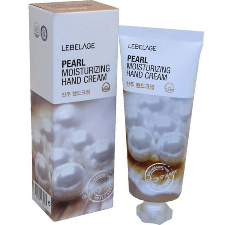 LEBELAGE Крем для рук с жемчугом LEBELAGE PEARL MOISTURIZING HAND CREAM 100 мл