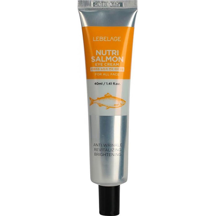 LEBELAGE Крем для кожи вокруг глаз с маслом лосося LEBELAGE EYE CREAM_NUTRI SALMON 40 мл 339₽