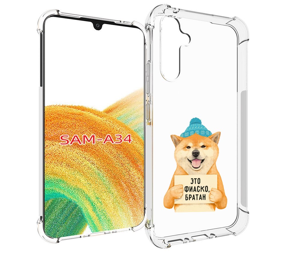 

Чехол MyPads фиаско для Samsung Galaxy A34, Tocco