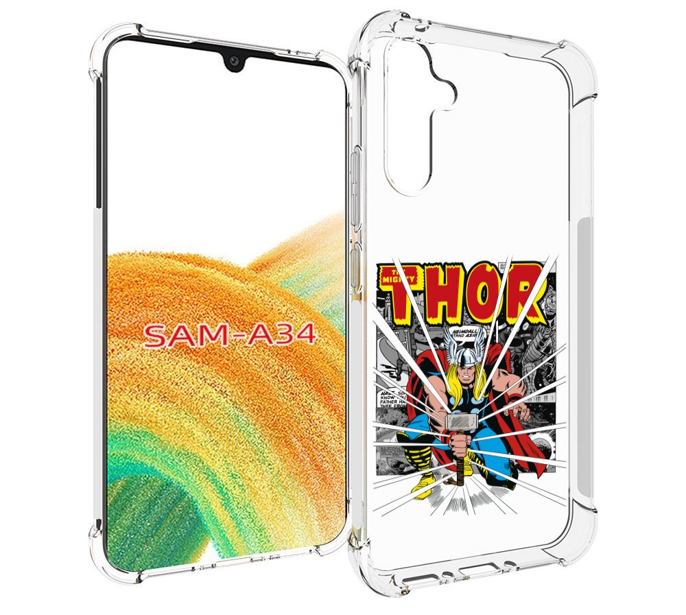 

Чехол MyPads тор рисунок для Samsung Galaxy A34, Tocco
