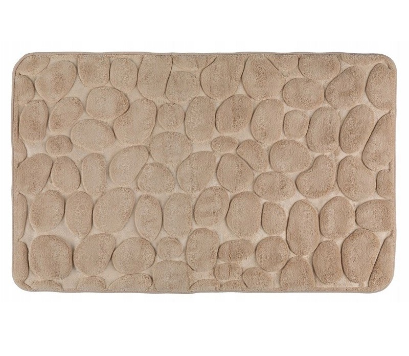 

Коврик Камешки 50 x 80 см бежевый
