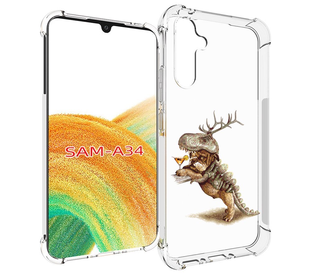 

Чехол MyPads тематическая вечеринка для Samsung Galaxy A34, Tocco