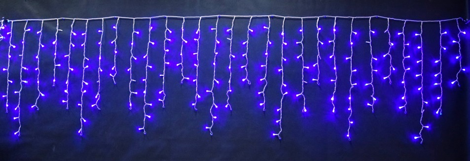 

Бахрома световая Мастерская Деда Мороза PVCICICLE-3*0.9-208LEDS-B 3х0,9 м синий