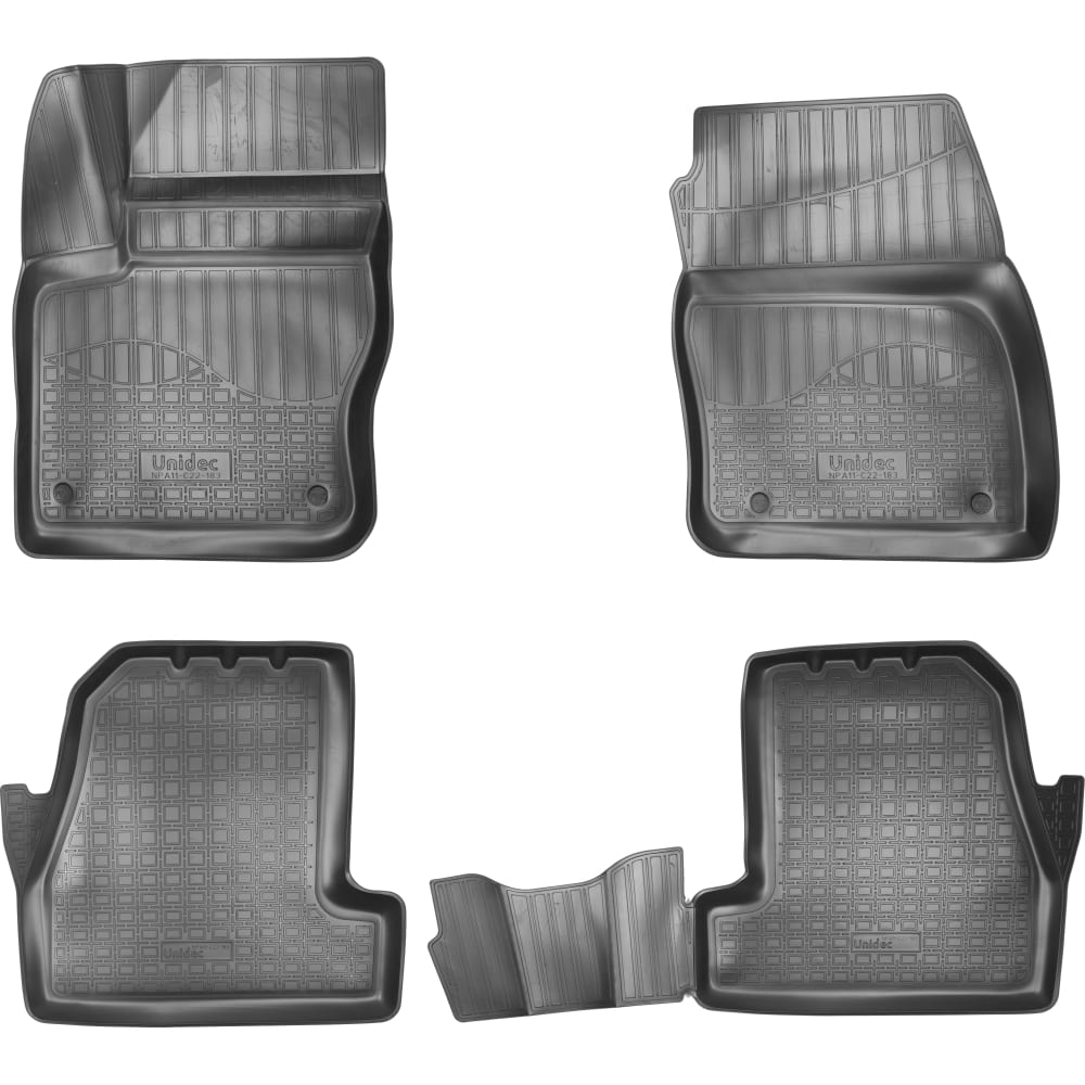

UNIDEC Коврики салонные для Ford Focus III 3D 2015 NPA11-C22-183