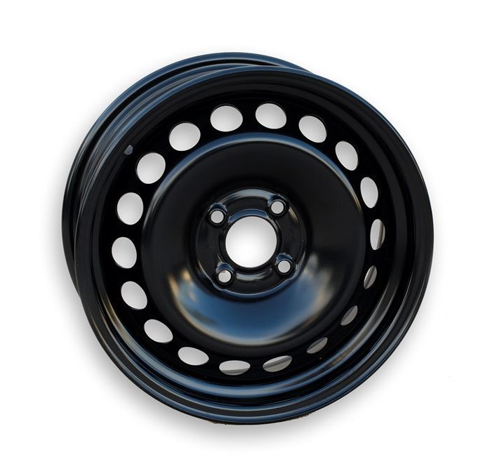 фото Диск штампованный r15 6j 4x100/56.6 et39 евродиск black 9304647 64 а 39z eurodisk