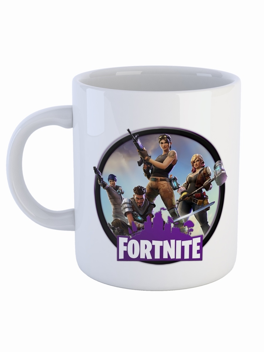 фото Кружка сувенирshop компьютерная игра "fortnite / фортнайт" 330 мл cu-gmfor1-w/s