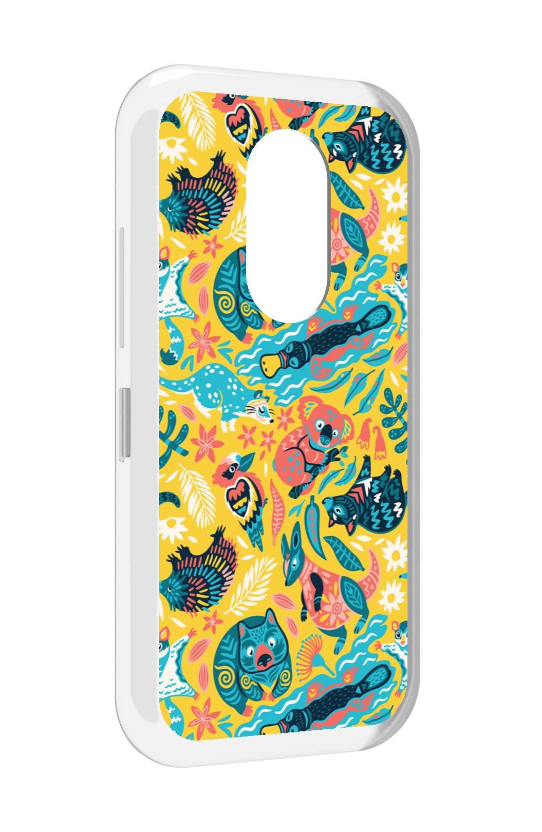 

Чехол MyPads seamless-pattern для Doogee S61 / S61 Pro, Прозрачный, Tocco