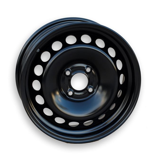 фото Диск штампованный r15 6j 4x100/60.1 et40 евродиск 64a40c ed black 9304648 eurodisk