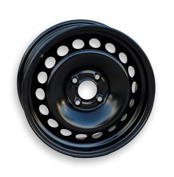 фото Диск штампованный r15 6j 4x100/60.1 et36 евродиск 64a36c ed black 9304646 eurodisk