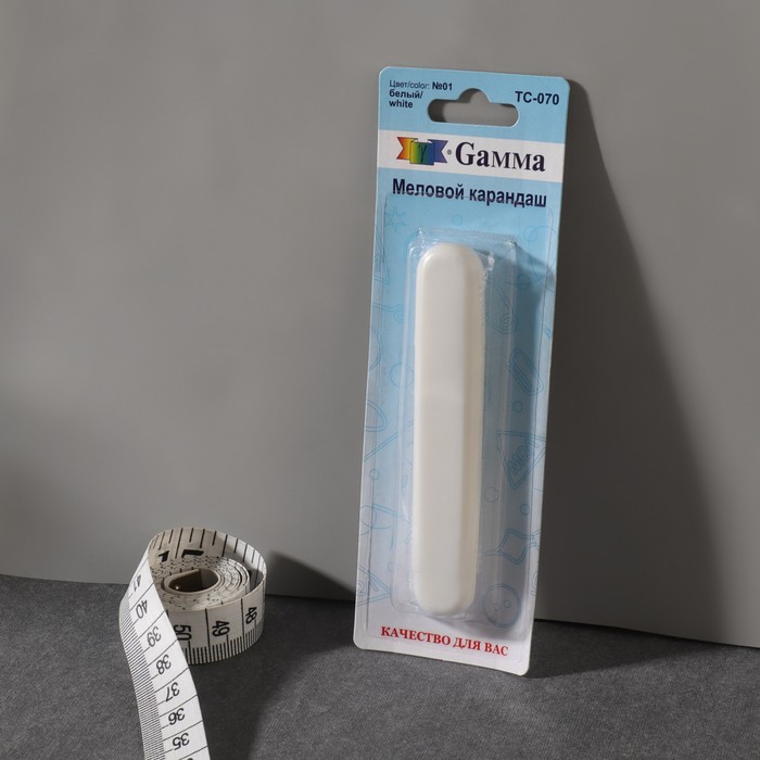 

Карандаш Gamma меловой, цвет белый