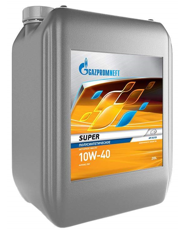 Моторное масло Gazpromneft полусинтетическое Super 10W40 20л