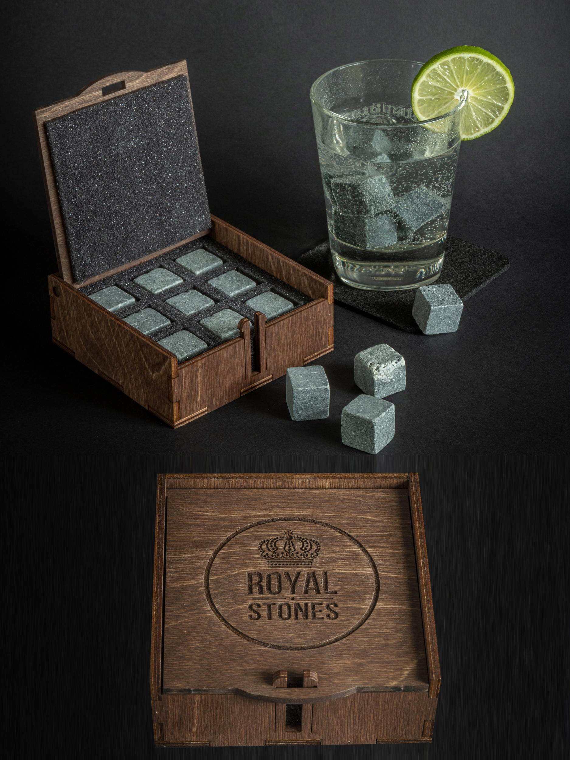 

Камни для виски Artandwood 9шт, Wishkey stones. Royal stones. Палисандр, Камни для виски Artandwood 9шт, Wishkey stones. Royal stones. Цвет Палисандр