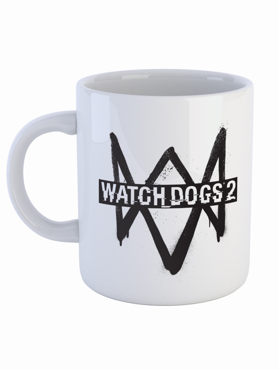 фото Кружка сувенирshop компьютерная игра "watch dogs / ватч догс" 330 мл cu-gmwd1-w/s