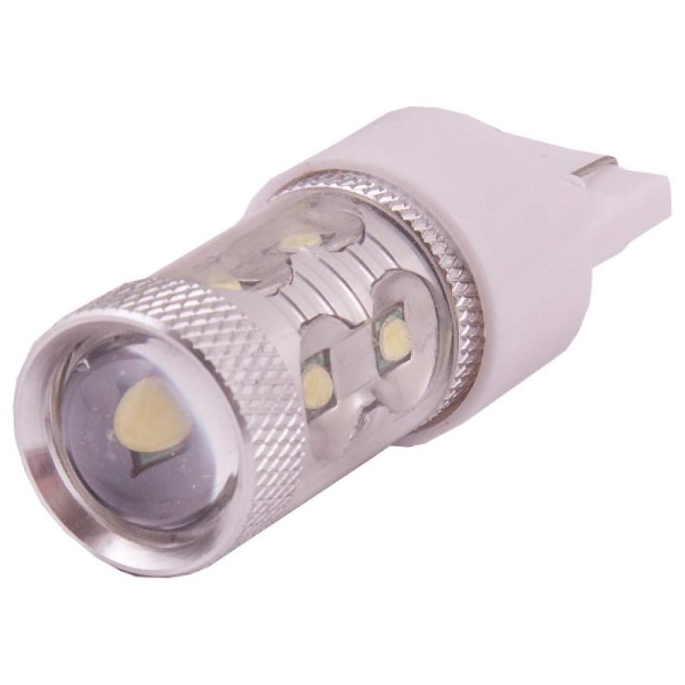 

SKYWAY Автолампа диод T20 W21/5W 10 SMD диодов 1-конт белая повороты, задний ход, стопы S0