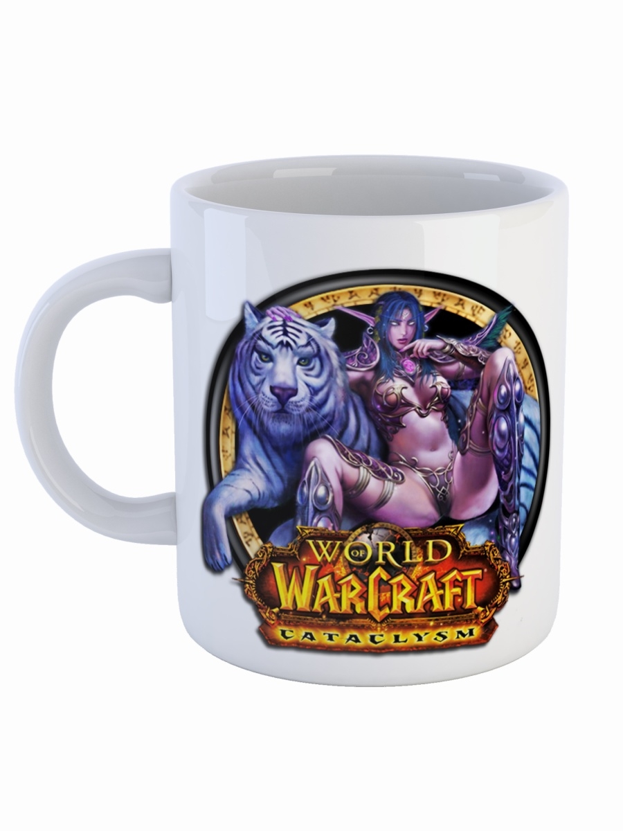 фото Кружка сувенирshop компьютерная игра "world of warcraft-wow-варкрафт" 330 мл